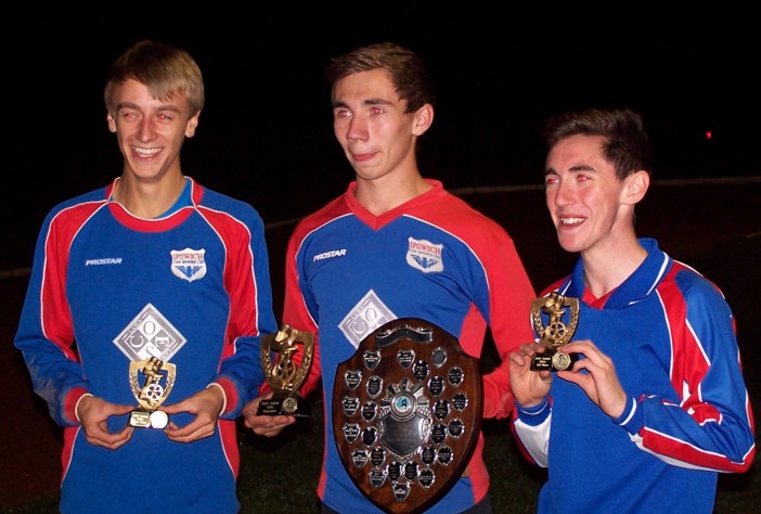 Suffolk U19 2013: Richard Fellgett, Ashley Hill, Matt Hill